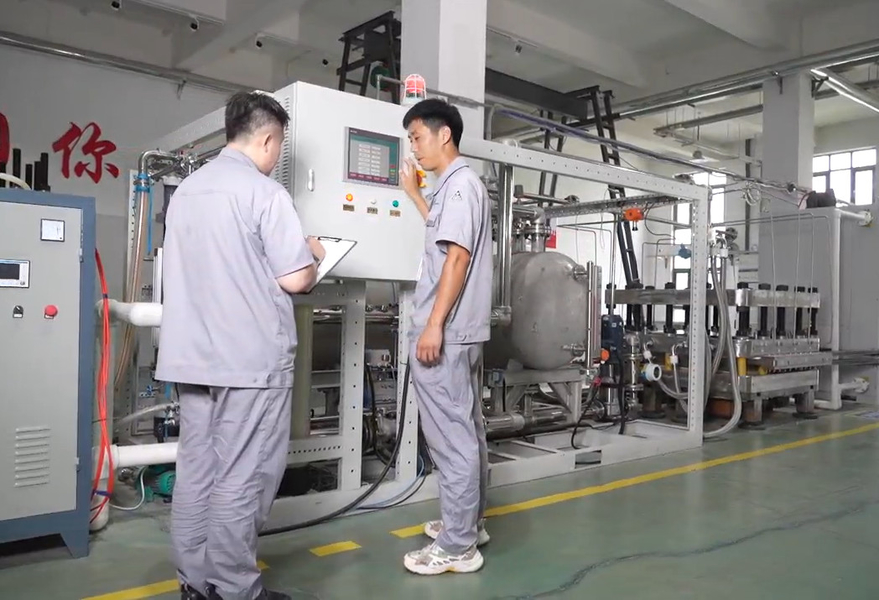 Shandong Saikesaisi Hydrogen Energy Co., Ltd สายการผลิตของผู้ผลิต