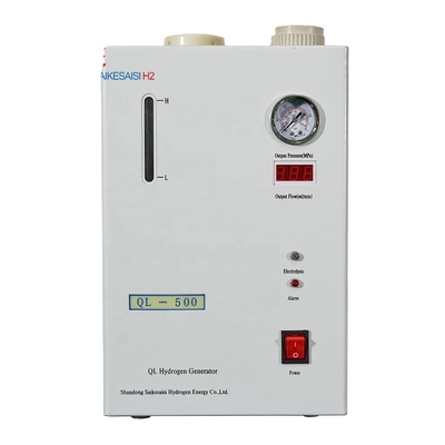 ซื้อ เครื่องผลิตฮิดรੋਜਨ 500 มิลลิลิตร/นาที Ql-500 Pem พร้อมใบรับรอง CE และน้ําหนัก 17 กิโลกรัม การผลิตออนไลน์