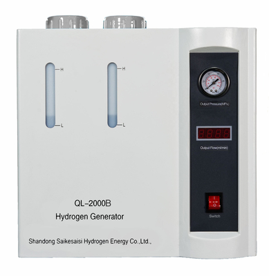 Pem Certificate Generator เครื่องผลิตไฮโดรเจนแรงดันสูง เครื่องผลิตไฮโดรเจนแรงดันสูง 2000ml/Min 485mmx390mmx370mm