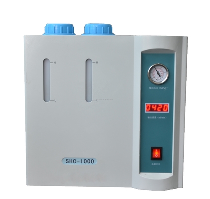 ห้องทดลอง SHC-1000 H2 Hydrogen Generator ด้วยความบริสุทธิ์ 99.999% AC 220V/110V 500W