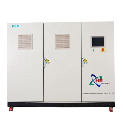 จุดน้ําฝน -65C PEM เครื่องผลิตไฮโดรเจนสําหรับสถานีผลิตไฮโดรเจนสีเขียว
